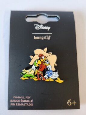 Loungefly Disney Three Caballeros Pin Disney Enamel Pin 2026 Authentic New